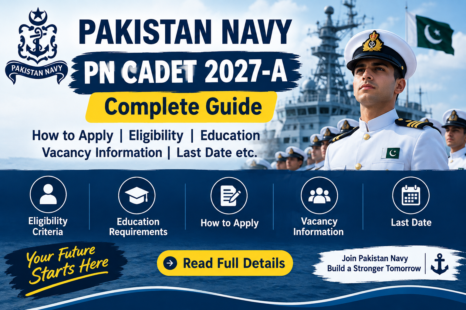 Pakistan Navy PN Cadet 2027-A