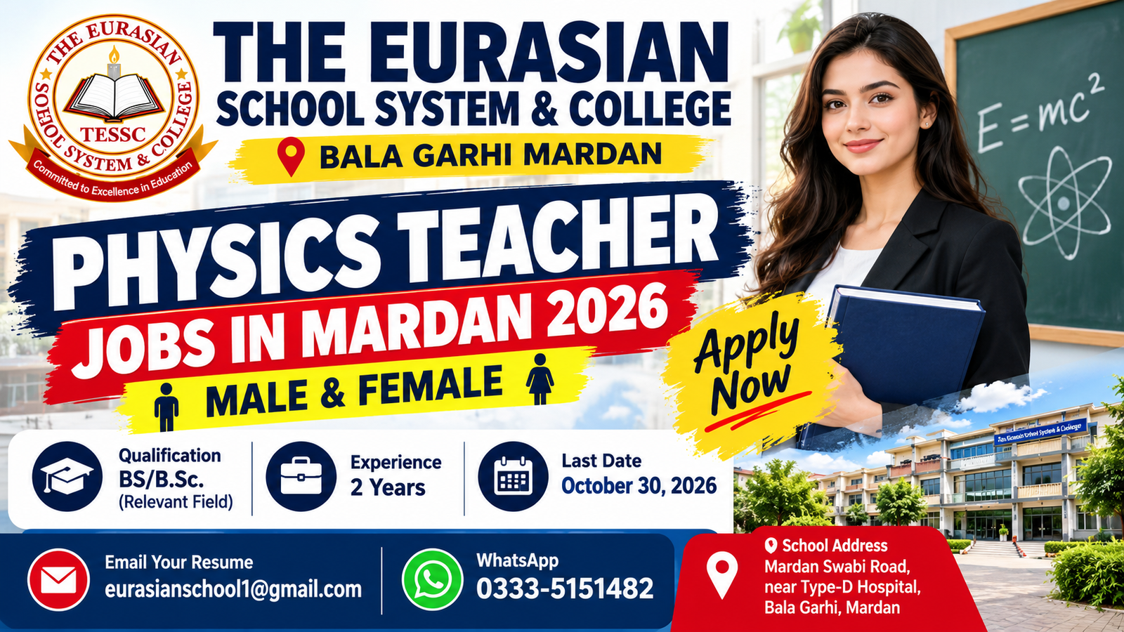 Eurasian School System & College